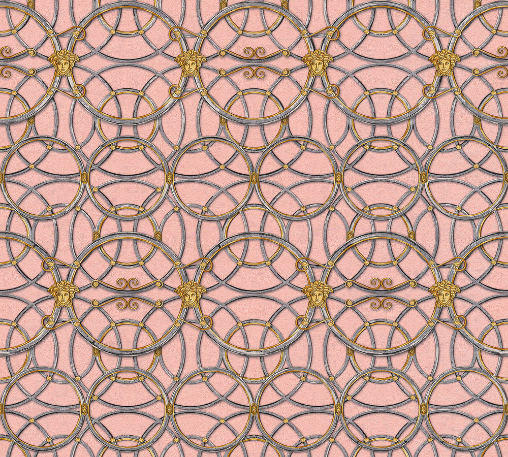 La Scala Del Palazzo - Pink Icing with Pewter and Gold